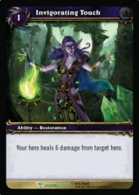 warcraft tcg march of legion invigorating touch