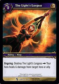 warcraft tcg march of legion the light s largess