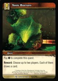 warcraft tcg march of legion toxic horrors