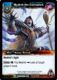 warcraft tcg war of the ancients medivh the corrupted alternate