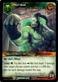 warcraft tcg war of the ancients ner zhul alternate