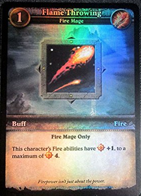 Flame Throwing - Foil Promo