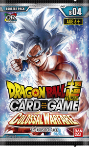 dragonball super card game bt4 colossal warfare