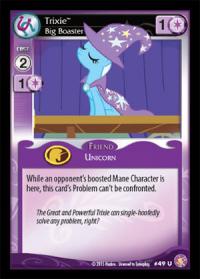 my little pony absolute discord trixie big boaster