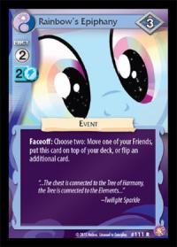 my little pony absolute discord rainbow s epiphany foil