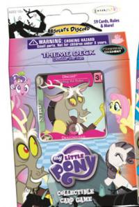 my little pony my little pony sealed product absolute discord double the fun theme deck