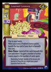 my little pony canterlot nights learned lessons