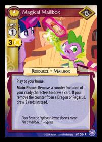 my little pony the crystal games magical mailbox foil
