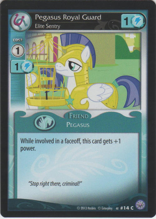 Pegasus Royal Guard, Elite Sentry