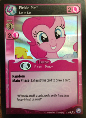 Pinkie Pie, Ear to Ear (FOIL)