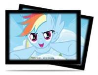 my little pony my little pony sealed product rainbow dash deck sleeves