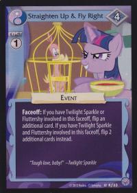 my little pony premiere straighten up fly right foil