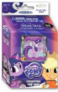 my little pony my little pony sealed product twilight sparke and applejack theme deck