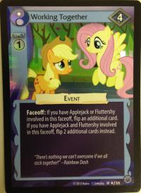 my little pony premiere working together foil